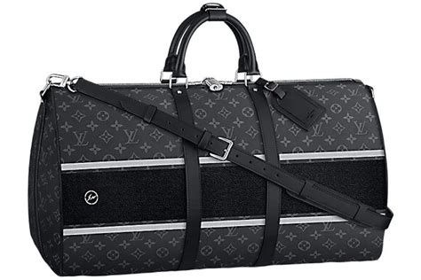 louis vuitton fragment design keepall|louis vuitton keepall bandouiller.